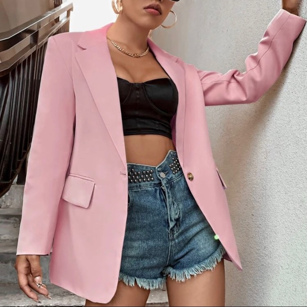 Pink Blazer